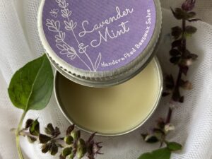 Lavender and Mint Beeswax Salve