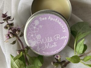 Wild Rose and Mint Beeswax Salve