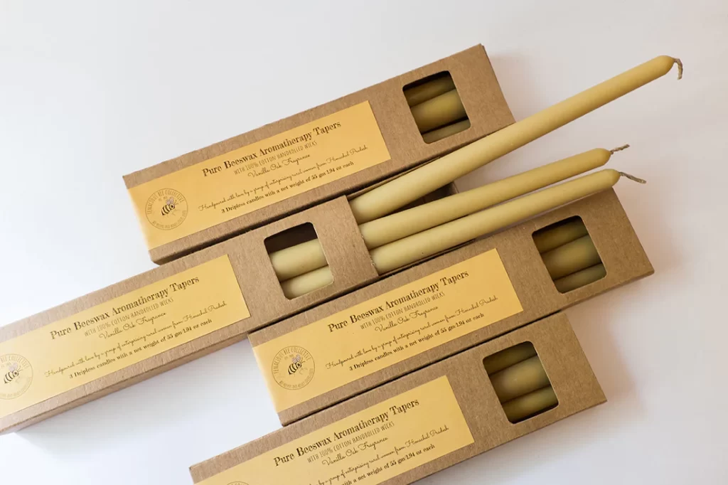 Dripless Tapered Candles (Scented)| Set of 3